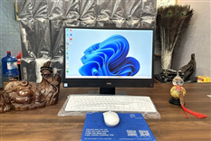 Dell All In One 5270, Core i5 9500, Dram4 16Gb, ổ NVME 256G + HDD 1Tb, Màn 21,5inch FHD IPS full hộp xốp mới
