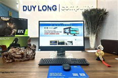 Dell All-in-One 5270, G4930, RAM 8GB, NVMe 256GB, Màn 21.5 FHD IPS, Camera nhận diện khuôn mặt