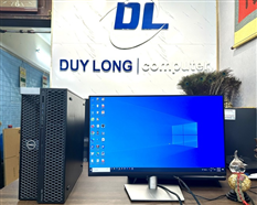 Dell Precision T7820, CPU GOLD 6138, VGA RTX 2070 8GR6, Dram4 32G, Ổ NVME 512G + HDD 3T