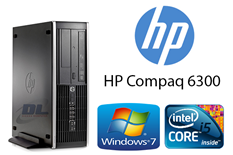 Hp 6300 Pro sff / Intel i5 3470s, Dram3 8Gb, SSD 120Gb+HDD 500G cấu hình cao