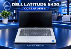 Laptop Dell Latitude 5420 - Core i5 1135G7, Dram4 8G, ổ NVME 256G, Màn 14inch FHD IPS