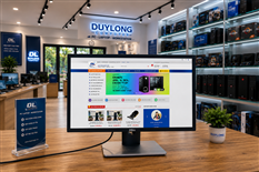 Màn hình Dell SE2216H - 22inch Full HD, hình ảnh sắc nét, độ bền cao, có cổng HDMI/VGA