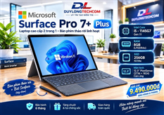 Microsoft Surface Pro 7+ Plus Core i5-1145G7 / RAM 8GB / NVME 256GB / Màn 13 inch 2k+ Cảm ứng